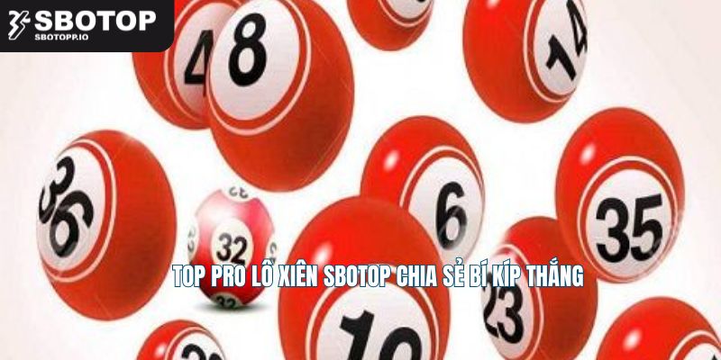 Top pro lô xiên SBOTOP chia sẻ bí kíp thắng